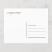 Budget Oerwoud Safari Couple Baby shower Uitnodigi (Achterkant)