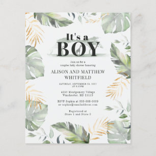 Budget Oerwoud Safari Giraffe Baby shower