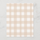 Budget Oh Baby Pompoen Genderneutraal Baby shower (Achterkant)