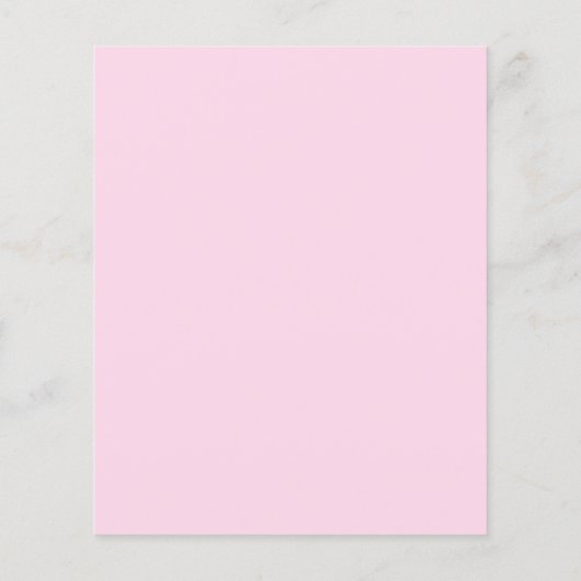 Budget Oh Baby Rainbow Baby Girl - Uitnodiging (Achterkant)