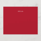 Budget Oh DEER wat een jaar 2020 Kerstmis uitnodig (Achterkant)