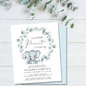 Budget Olifant Eucalyptus Baby Jongen Douche Invit