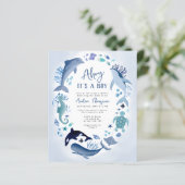 Budget Onder het Zee Ahoy Het is een Boy Baby show (Staand voorkant)