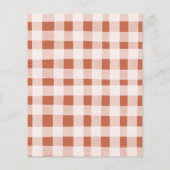 Budget One Happy Camper Woodland 1e Verjaardag Flyer (Achterkant)