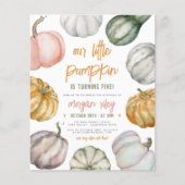 Budget Ons Kleine Pompoen Cute Boho Verjaardagsfee (Voorkant)