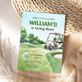 Budget Onze kleine Golfer Boy Golf Verjaardag Kaart