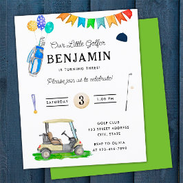 Budget Onze Kleine Golfer Groen Kinderen Golf Verj Flyer