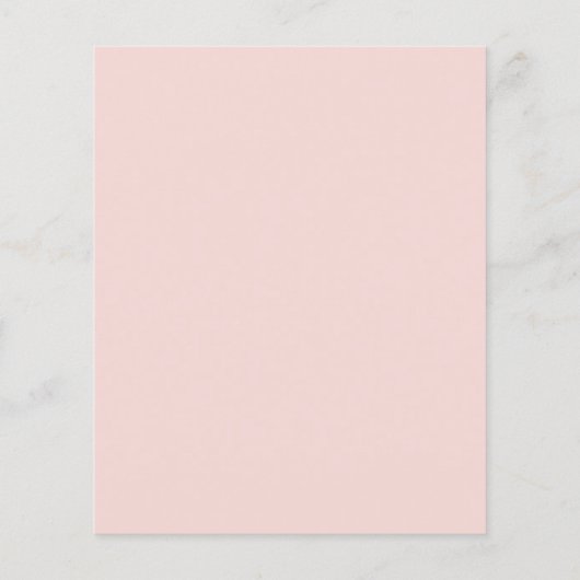 BUDGET Onze kleine uitnodiging voor Cutie Pink Swa (Achterkant)