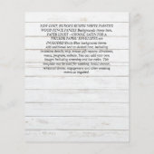 BUDGET Onze TROUW Burgundy Bloemen Herfst Bruiloft Flyer (Achterkant)