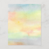 Budget op Baby Baby shower Invitation (Achterkant)