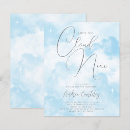 Budget op Cloud Nine Dreamy Blue Vrijgezellenfeest