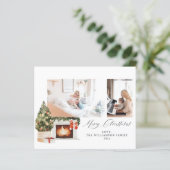Budget Openhaard Soksokken & Kerstboom Foto (Staand voorkant)