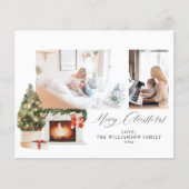 Budget Openhaard Soksokken & Kerstboom Foto (Voorkant)