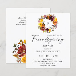 Budget Oranje & Geel Bloemige Friendsgiving Krans