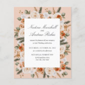 Budget Oranje Ivory Sage green lijst Weddenschap (Voorkant)