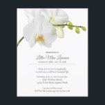 Budget Orchid Floral Herdenking Flyer<br><div class="desc">Een mooie witte orchidee-stam accentueert deze begrafenisherdenkingsflyers. Kan worden gebruikt als viering van levenskaarten, doodsverjaardag, of om het even welke gelegenheid. Upload gemakkelijk foto's, overlijdens of om het even welke informatie over de rug. Gedrukt op betaalbaar papier van 4, 5 x 5, 6 inch, 80 lb. **GEEN ENVELOPEN OPGENOMEN. De...</div>