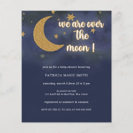 Budget Over the Moon Geslacht Neutrale Baby Shower