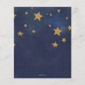 Budget Over the Moon Geslacht Neutrale Baby Shower (Achterkant)