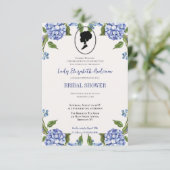 Budget Paars Florals Bridgerton Vrijgezellenfeest Kaart (Staand voorkant)