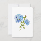 Budget Paars Florals Bridgerton Vrijgezellenfeest Kaart (Achterkant)