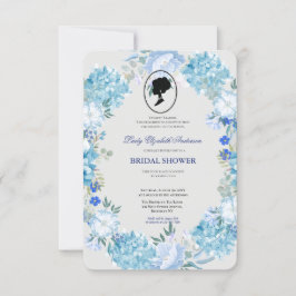 Budget Paars Florals Bridgerton Vrijgezellenfeest Kaart