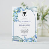 Budget Paars Florals Bridgerton Vrijgezellenfeest Kaart (Staand voorkant)