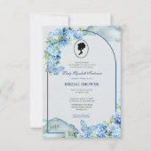 Budget Paars Florals Bridgerton Vrijgezellenfeest Kaart (Voorkant)