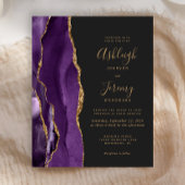 Budget Paars Gold Agate Dark Weddenschap