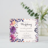 BUDGET Paars Sinaasappel Doesk tot zondag huwelijk (Staand voorkant)