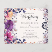 BUDGET Paars Sinaasappel Doesk tot zondag huwelijk (Voorkant)