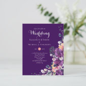 BUDGET Paars Sinaasappel Doesk tot zondag huwelijk (Staand voorkant)