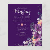 BUDGET Paars Sinaasappel Doesk tot zondag huwelijk (Voorkant)