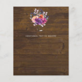 BUDGET Paars Sinaasappel Doesk tot zondag huwelijk (Achterkant)