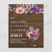 BUDGET Paars Sinaasappel Doesk tot zondag huwelijk (Voorkant)