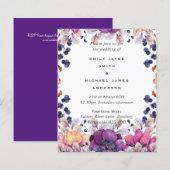 BUDGET Paars Sinaasappel Doesk tot zondag huwelijk (Voorkant / Achterkant)