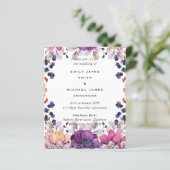 BUDGET Paars Sinaasappel Doesk tot zondag huwelijk (Staand voorkant)