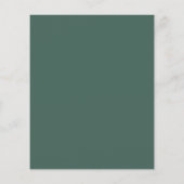 Budget Paars Smaragdgroen Roze Goud Bruiloft (Achterkant)