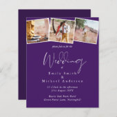 BUDGET Paarse Gele Grijze Kleuren Weddenschap Uitn (Voorkant / Achterkant)