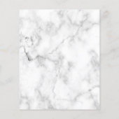 Budget Paarse Gold Agate Marble Wedding Invite (Achterkant)