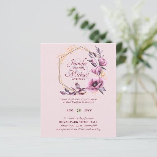 BUDGET Paarse goudfinnen (Staand voorkant)