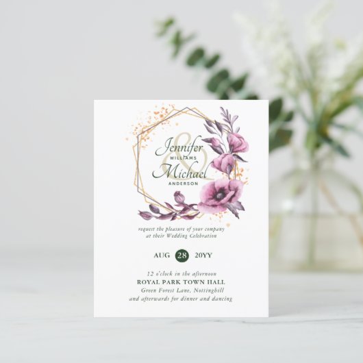 BUDGET Paarse goudfinnen (Staand voorkant)