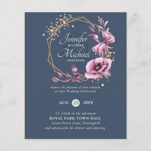 BUDGET Paarse goudfinnen (Voorkant)