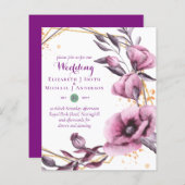 BUDGET Paarse goudfinnen (Voorkant / Achterkant)