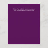 BUDGET Paarse goudfinnen (Achterkant)