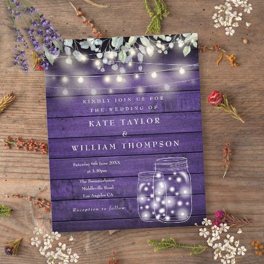 Budget Paarse Houten Lichten Metselwerk Pot Trouw 