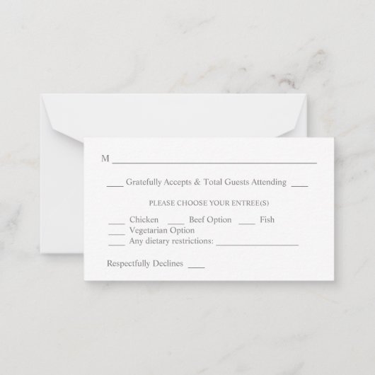 Budget Paarse- Lichte & Donkere Bloemen 2SM Maalti Notitiekaartje (Achterkant)