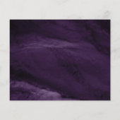 Budget Paarse Marble Celebration Life Invitation (Achterkant)