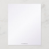 Budget Paarse Sparkle Dress Sweet 16 Uitnodiging (Achterkant)