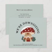 Budget paddenstoel House Nieuwe adreskaart downloa (Voorkant / Achterkant)