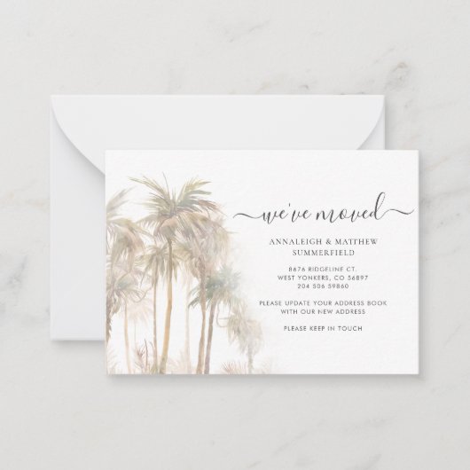 Budget Palm Trees We hebben de aankondiging verpla (Voorkant)